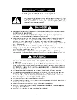 Preview for 2 page of Summit Appliance ADA61W Instruction Manual