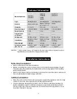 Preview for 5 page of Summit Appliance ADA61W Instruction Manual