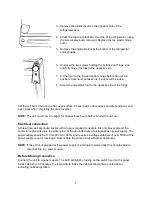 Предварительный просмотр 7 страницы Summit Appliance BeautiFridge User Manual