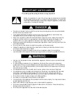 Preview for 2 page of Summit Appliance CT661BI Instruction Manual