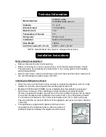 Preview for 5 page of Summit Appliance CT661BI Instruction Manual