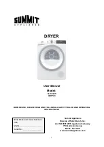 Preview for 1 page of Summit Appliance LDHP24 User Manual