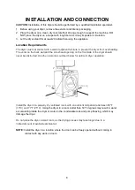 Preview for 6 page of Summit Appliance LDHP24 User Manual