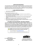 Предварительный просмотр 20 страницы Summit Appliance SWCDAF24 User Manual