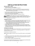 Preview for 6 page of Summit Commercial ALIM100 User Manual