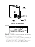 Предварительный просмотр 8 страницы Summit Commercial BIM-44 G User Manual