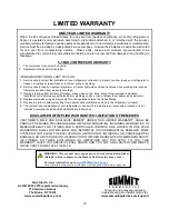 Preview for 14 page of Summit Commercial SCF505SSTB User Manual