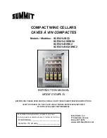 Summit Commercial SCR321LBICSSWC2 Instruction Manual preview