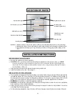 Preview for 5 page of Summit Commercial SCR321LBICSSWC2 Instruction Manual