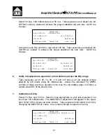 Предварительный просмотр 61 страницы Summit Industries INNOVET SELECT HF APR Installation And Service Manual