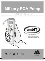 Summit Medical ambiT Military PCA Pump Patient Manual preview