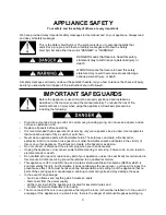 Preview for 3 page of Summit Professional ADWC1552 User Manual