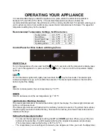 Preview for 19 page of Summit Professional ADWC1552 User Manual