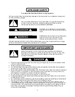 Preview for 2 page of Summit Professional ALWC15 Instruction Manual