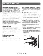 Предварительный просмотр 12 страницы Summit Professional FF1075W User Manual