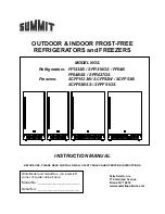 Summit Professional FF1532B Instruction Manual preview