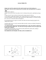 Preview for 9 page of Summit Professional GC22SS Instructions And Recommendations For The Use, Installation And Maintenance