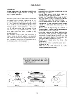 Preview for 14 page of Summit Professional GC22SS Instructions And Recommendations For The Use, Installation And Maintenance