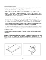 Preview for 22 page of Summit Professional GC22SS Instructions And Recommendations For The Use, Installation And Maintenance