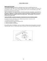 Preview for 26 page of Summit Professional GC22SS Instructions And Recommendations For The Use, Installation And Maintenance