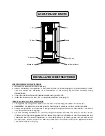 Preview for 5 page of Summit Professional SCFF1537B Instruction Manual