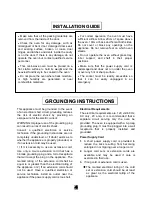 Preview for 5 page of Summit Professional SM1102WH User Manual