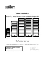 Summit Professional SSWC1926 Instruction Manual preview