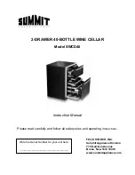 Summit Professional SWCD40 Instruction Manual preview