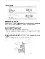 Preview for 6 page of Summit Professional SWCD40 Instruction Manual