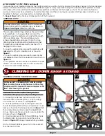 Preview for 7 page of Summit Treestands 81052 Instructions Manual