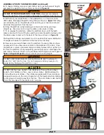 Preview for 8 page of Summit Treestands 81052 Instructions Manual