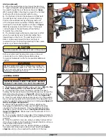 Preview for 13 page of Summit Treestands 81052 Instructions Manual