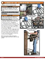 Preview for 14 page of Summit Treestands Explorer  SU81133 Manual