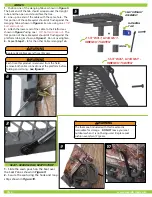 Preview for 6 page of Summit Treestands Ledge SU82080 Manual