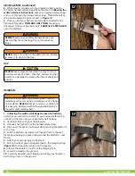 Preview for 6 page of Summit Treestands Perch 82069 Manual