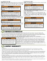 Preview for 4 page of Summit Treestands Seat-O-The Pants Instructions