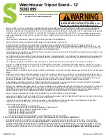 Preview for 1 page of Summit Treestands SU82099 Manual