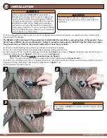 Preview for 6 page of Summit Treestands Swiftstep SU82090 Manual