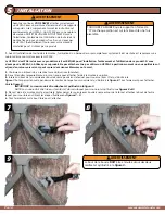 Preview for 14 page of Summit Treestands Swiftstep SU82090 Manual