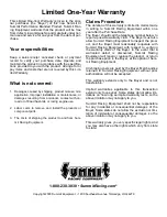 Предварительный просмотр 9 страницы Summit 1998 FORD RANGER Installation Instructions Manual