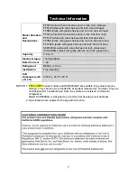 Preview for 7 page of Summit Accucold AL752BK Instruction Manual