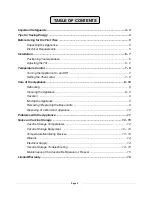 Preview for 2 page of Summit Accucold FF28LWHVAC Instruction Manual