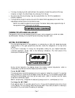 Preview for 7 page of Summit Accucold FF28LWHVAC Instruction Manual