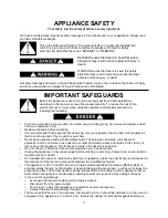 Preview for 3 page of Summit ADFD243 User Manual