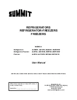 Предварительный просмотр 1 страницы Summit ALFZ36 User Manual