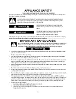 Preview for 3 page of Summit ARF725W User Manual