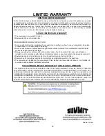 Preview for 14 page of Summit ARF725W User Manual