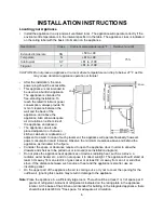 Preview for 6 page of Summit BF181SS Operating Instructions Manual