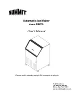 Предварительный просмотр 1 страницы Summit BIM70 User Manual