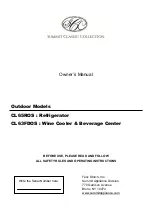 Предварительный просмотр 1 страницы Summit CL63FDOS Owner'S Manual